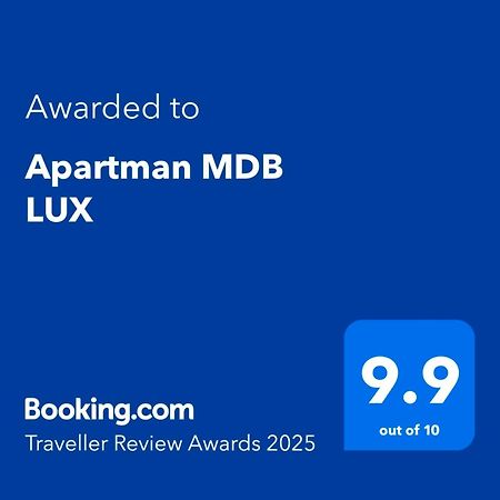 Apartman Mdb Lux Subotica Eksteriør bilde