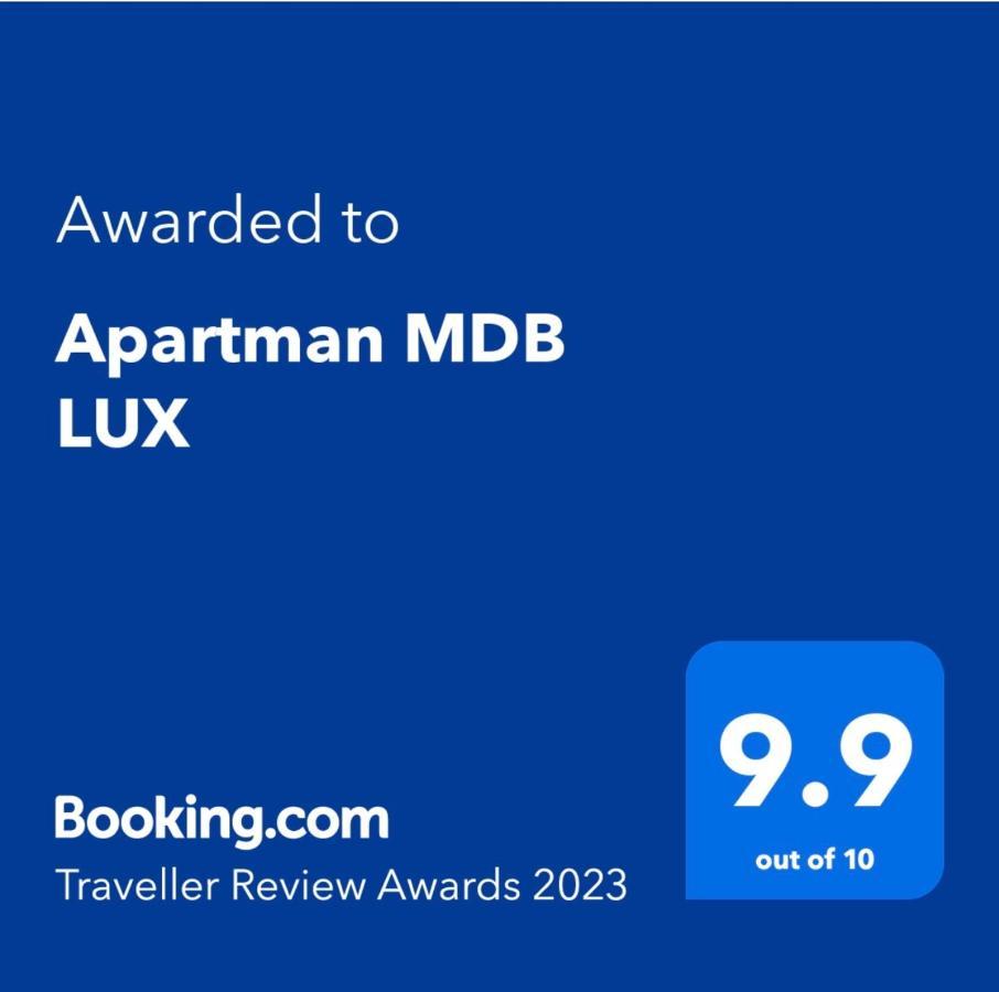 Apartman Mdb Lux Subotica Eksteriør bilde