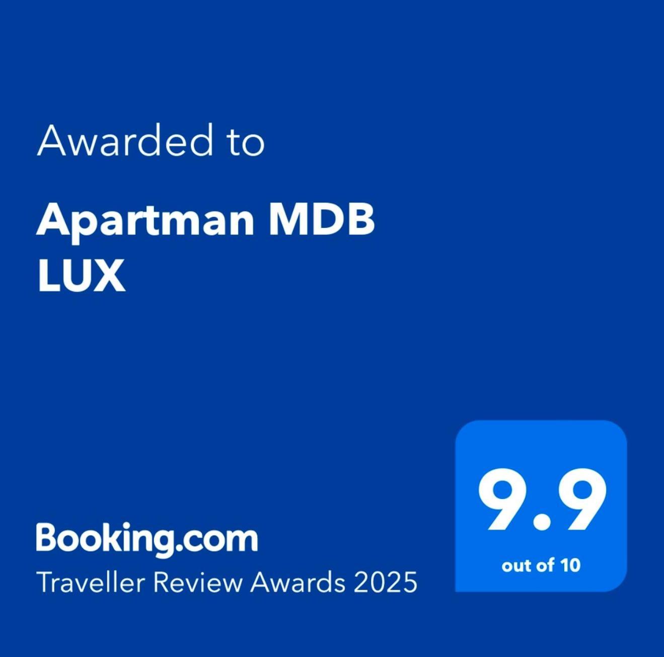 Apartman Mdb Lux Subotica Eksteriør bilde